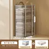 Bolsa Organizadora de Ropa por Cambio de Temporada para el Hogar Impermeable Portátil para Mudanzas Bolsa de Almacenamiento para Edredones Bolsa de Almacenamiento de Ropa Transparente de Gran Capacidad