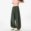 2026 Comercio Exterior Transfronterizo Verano Talla Grande Estilo Perezoso Yamamoto Pantalones para Hombre Rectos Largos de Pierna Ancha Casuales