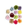 Decoración de Boda Transfronteriza Cabezas de Flores de Rosa Flores de Rosa Diamante Escena de Boda Cabezas de Flores Artificiales Fabricante Mayorista