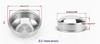 Adequado para Máquina de Café Semi-Automática Delonghi/Delong Peças de Reposição Ec5 Ec7 Ec9 Recipiente de Pó de Aço Inoxidável 51mm