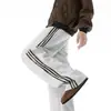 Nueva colección de otoño: Pantalones de chándal camuflados a rayas, longitud extendida para personas altas, pantalones casuales, 190cm, 115, pierna recta, pierna ancha, pantalones deportivos