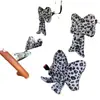 2026 Nuevos Accesorios para Coche Piel de Conejo Estampado de Leopardo Cinta Reposacabezas y Soporte Lumbar Reposacabezas y Soporte Lumbar Verdes