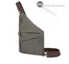 Bolso de Pecho de Moda Europea y Americana para Hombre, Bolso Cruzado Repelente al Agua, Bolso de Tela Antirrobo, Bolso de Hombro Portátil Ultraligero, Venta al por Mayor por Fabricante