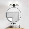 Farol de espelho Amazon transfronteiriço Lâmpada de parede de vidro tipo bola americana Quarto Banheiro Banheiro Banheiro Cabeça dupla Cabeça tripla