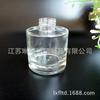 Botella de vidrio para aromaterapia de 100 ml, redonda, antiincendios, con tapón de polímero engrosado para el hogar, barata y al por mayor, Xuzhou