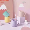 Taza de plástico simple para enjuague bucal al por mayor 2 yuanes tienda departamental taza de plástico para lavar baño del hogar taza de plástico para adulto para cepillarse enjuague bucal
