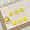 Novos Acessórios de Arte para Unhas Estrela de Cinco Pontas Gelo Transparente Cor de Doce Coração 3D Pedras de Resina Strass Brilhantes Brincos DIY Decorações de Unhas Usáveis