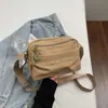 Bolso de hombro transfronterizo estilo coreano, casual y versátil, perfecto para viajar y el uso diario, moderno y ligero, con múltiples compartimentos para almacenamiento
