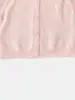 Conjunto de Tricô para Bebês Meninas Primavera e Outono 2026, Conjunto de Duas Peças Cardigan Suéter, Macio e Amigo da Pele, Roupas Infantis Florais Estilosas