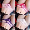 Yan Beiwei uma geração de calcinhas femininas de malha respirável sexy pura vazada cintura baixa fio dental quente 3239