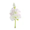Cabezas de flores de campanilla de seda artificial decorativas hechas a mano, flores artificiales para decoración del hogar, arreglos de pared de flores para bodas, accesorios para fotografía