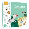 Saalin Kidsren Sudoku Magnético Introducción Cuadrículas de Nueve Cuadros Juego de Mesa Educativo Juguete Entrenamiento de Pensamiento Lógico Matemático