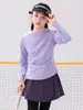 Body Infantil Roupa Infantil Meninas Tops de Primavera Fresco Alta Elasticidade Camiseta de Manga Longa Primavera 2026 Roupa Esportiva para Meninas