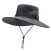 Sombreros de Verano para Hombre, Sombreros de Sol Camuflados para Exteriores, Sombreros de Pescador de Secado Rápido con Protección Solar, Sombreros de Sol para Viajes para Hombre, Venta al por Mayor Transfronteriza
