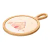 Conjunto de Tabuleiro com Bandeja de Natal 2 Peças 24cm x 17cm x 1cm Bambu - Lyor