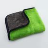 Paño de Limpieza para Coche de Vellón Coral de 45*38cm, Espesado, Altamente Absorbente, Toalla para Lavado de Coche Recolectora de Agua, Bicolor, Trapo de Limpieza para Coche de Doble Cara