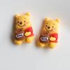 Hot novo poof série Pooh Urso dos desenhos animados acessórios de resina do telefone móvel shell acessórios para o cabelo sapatos diy material pj710