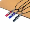 Colgante de Collar de Aleación Cilíndrico Tridimensional de Cobra Enroscada Joyería de Cadena para Suéter Estilo Punk para Hombres Europeos y Americanos Venta al por Mayor