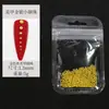 0.4mm-3mm tamaño grande pequeño mini bola de acero clavo joyería oro y plata cuentas redondas accesorios de decoración de uñas