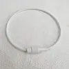 Anillos de Alambre de Acero Pintado de Colores Cuerda de Alambre de Acero Inoxidable Color Caramelo Llaveros Llaveros Accesorios para Joyería DIY
