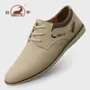Zapatos Gorilla Zapatos para Hombre 2026 Otoño Nuevos Transpirables Piel Genuina Slip-On Estilo Británico para Hombre Zapatos de Cuero Casuales para Hombre