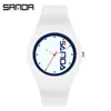 Venta Especial de Liquidación Sanda Reloj Luminoso Impermeable de Movimiento Único para Hombres y Mujeres TJ Procesamiento Promocional Reloj Electrónico