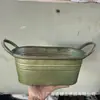 Ollas de Hierro para Patio de Villa, Macetas Florales de Doble Asa Estilo Vintage para Balcón de Alojamiento, Macetas Personalizadas para Plantas de Exterior Amazon