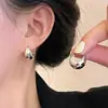 Aretes de Perla para Mujer, Aretes de Nicho Estilo Ins, Aros, Lujo Ligero, Sensación de Alta Gama, Aretes Versátiles de Celebridad de Internet, Aguja de Plata 925 al por Mayor
