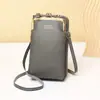 2026 Nueva Moda Estilo Vertical Bolso para Teléfono Móvil de Mujer, Versión Coreana, Gran Capacidad, Cartera para Teléfono de Hombro Cruzado Individual al por Mayor