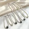 Colar de Coração com Gotejamento de Óleo e Zircônia Microincrustada em Forma de Cruz, Pulseira e Gargantilha de Personalidade Única High-End de Nicho