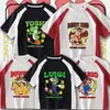 Camisetas de Manga Corta Colección de Personajes de Super Mario para Hombre y Mujer, Nuevo Estilo Verano 2026 Camisetas para Niños Mayores