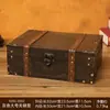 Caja de Almacenamiento Antigua de Madera Caja de Almacenamiento de Joyería Cosméticos de Escritorio Caja de Madera Caja de Accesorios para Manualidades Caja de Tesoros de Juguetes