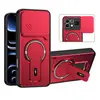 Adequado para capa de celular com suporte versátil Transsion HOT70PRO SPARK 50 capa protetora magnética para carro NOTE60