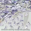 2.5*5mm Fundo Plano Retangular Diamante de Vidro para Nail Art Diamante de Formato Especial Joias para Nail Art Acessórios de Unha Vestíveis Diamante Atacado