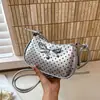 Cross2026 Verano Nuevo Estilo Coreano Ins Bolso de Mano de Lunares Dulce Fresco Bolsa Nube Bolso de Hombro Cruzado