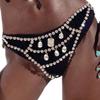 AliExpress acessórios populares exagerado multi-camada cadeia do corpo Europeu e Americano palco Festa gota de água no peito cadeia cadeia do corpo
