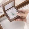 Colgante de calabaza Folu de lujo vintage de jade verde de plata esterlina S925 de Yilu Silver, elegante colgante blanco