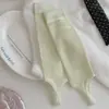 Calcetines blancos para pies de mujer, calcetines finos de seda de morera para pantorrilla de verano, cubrepiés a rayas verticales estilo ballet Miu, estilo JK japonés