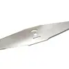 Cuchilla de cortacésped de litio en forma de diamante, Cuchilla universal de aleación para cortacésped de batería de litio, Engrosada y endurecida