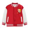 Casaco infantil Primavera e Outono novo casaco infantil para bebê inverno com forro de fleece infantil cardigã espessado roupas de baseball