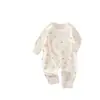 Mameluco para Bebé Recién Nacido Algodón Puro Clase A Ropa Primavera y Otoño Ropa para Bebé de 100 Días y Mes Completo Traje de Gateo con Apertura Lateral