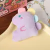 Pendente de Pelúcia de Dinossauro Colorido Criativo Broche de Boneca Dinossauro Cartoon Fofo Acessórios de Joias de Boneca Fofa