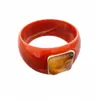 Pulseira Gradiente Quadrada de Acrílico, Pulseira de Luxo Leve Ins Nicho High-End, Joia de Mão Versátil da Moda Personalizada Atacado