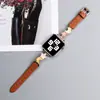 Adecuado para Applewatch9 Correa de Cuero Xingyue Iwatch8/S10 Reloj 76543 Gama Alta Ins Accesible Lujo