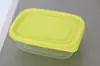 Caixa retangular descartável de 1000ml para frutas, pesca, durian, lasanha, bolo, assar, sobremesa, rolo nuvem flutuante, caixa para conservação de alimentos frescos