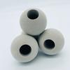 Atacado 50mm cor sólida bola de espuma perfurada cabeça de pistola de fáscia bola de massagem eva espuma moagem