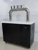 Máquina de Cerveza Artesanal de Doble Cabezal, Máquina de Cerveza de Barril Refrigerada por Aire, Máquina Comercial de Cerveza de Barril, Kegerador, Equipo de Refrigeración para Servir Cerveza Refrigerado por Agua