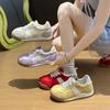 2025 Zapatos Blancos de Mujer Verano Nuevo Estilo Coreano Ins Estudiante Casual Deportes Combinables Zapatos Forrest Gump Calle Pat G02