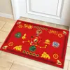 La entrada de los cinco emperadores para hacer dinero para abrir la alfombrilla de entrada de la puerta de la alfombra para entrar a la puerta siete estrellas para reunir dinero puerta sala de estar alfombrilla de piso