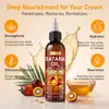 Aceite Batan Cuidado del Cabello Aceite Esencial Más Vendido en Amazon Serum Reparador Personalizado para Daños del Cabello Etiqueta Privada OEM
